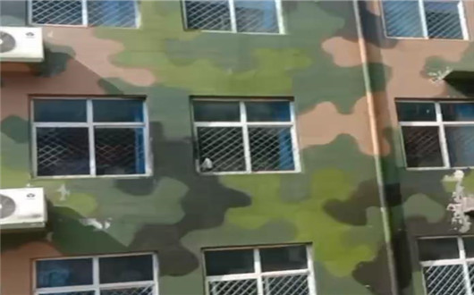 芜湖墙面军用迷彩施工方案